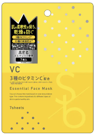 ＶＣ エッセンシャルフェイスマスク ７枚入