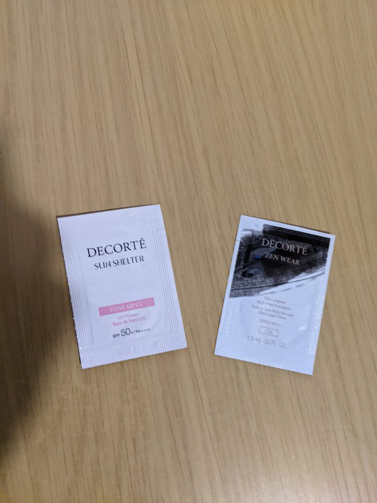 ゼン ウェア フルイド/DECORTÉ/リキッドファンデーションを使ったクチコミ（1枚目）