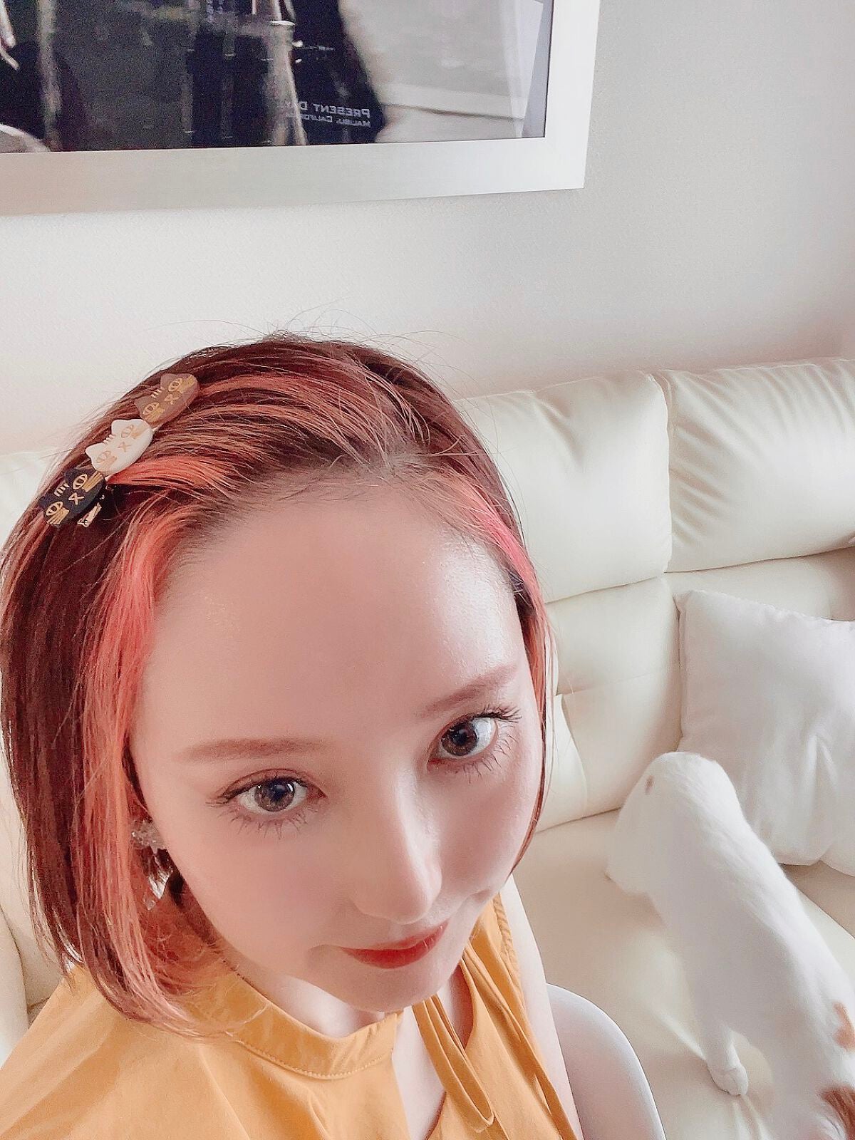 メイク用ヘアクリップ/sugar.C beauty/ヘアアクセサリーを使ったクチコミ(3枚目)