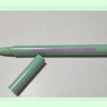 Super Twim Pen Eyeliner/Merrymonde/リキッドアイライナーを使ったクチコミ(2枚目)