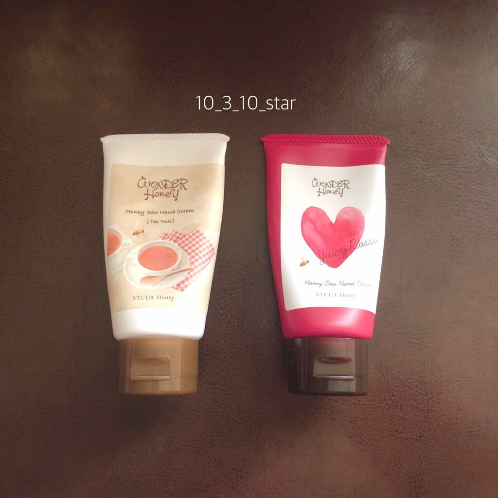 ワンダーハニー とろとろハンドクリーム ティートーク/VECUA Honey/ハンドクリームを使ったクチコミ(1枚目)