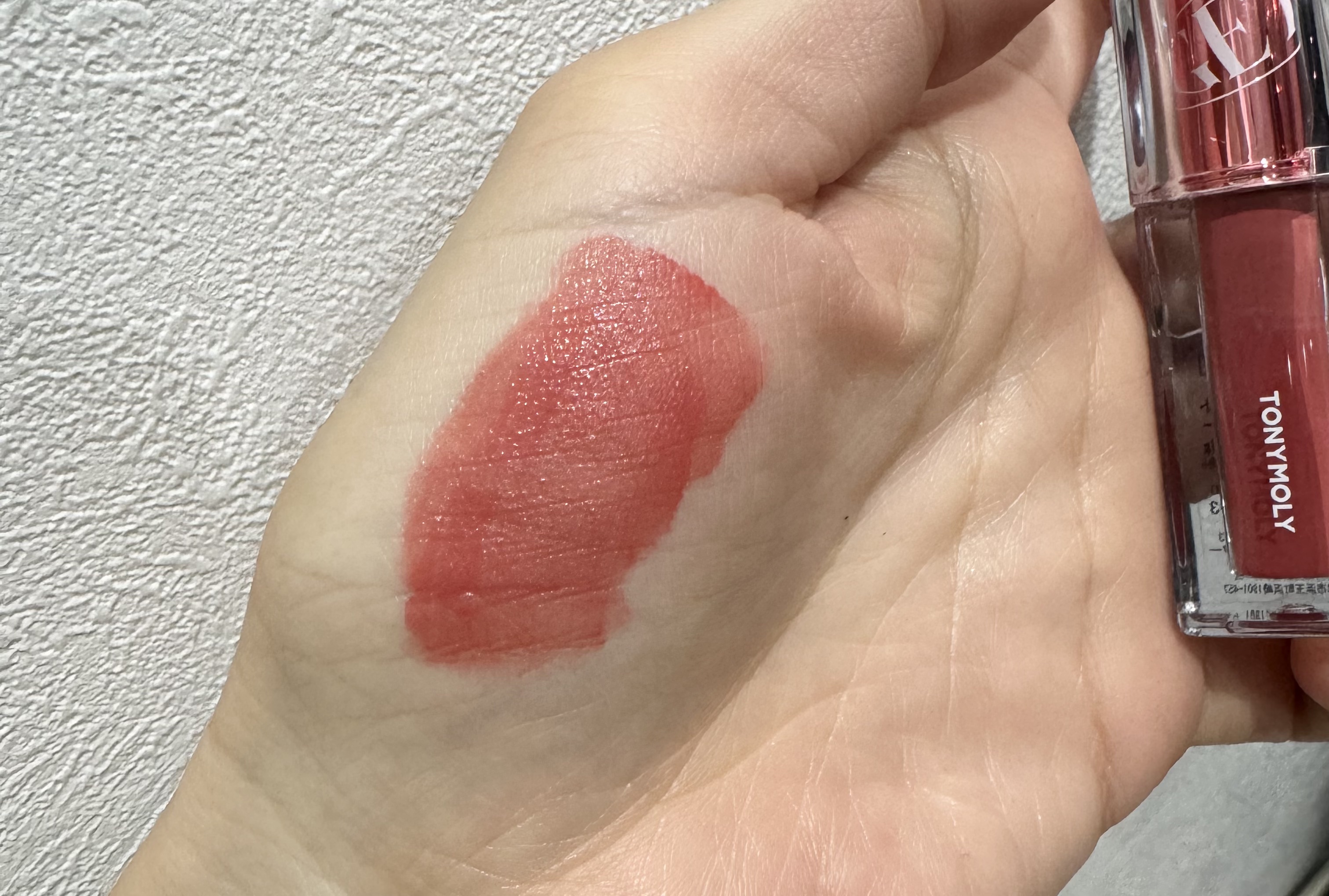 ゲットイットティント ウォーターフルバター 02 Nutty Cream ナッティークリーム/TONYMOLY/リップティントを使ったクチコミ（2枚目）