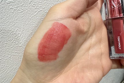 ゲットイットティント ウォーターフルバター/TONYMOLY/リップティントを使ったクチコミ(2枚目)