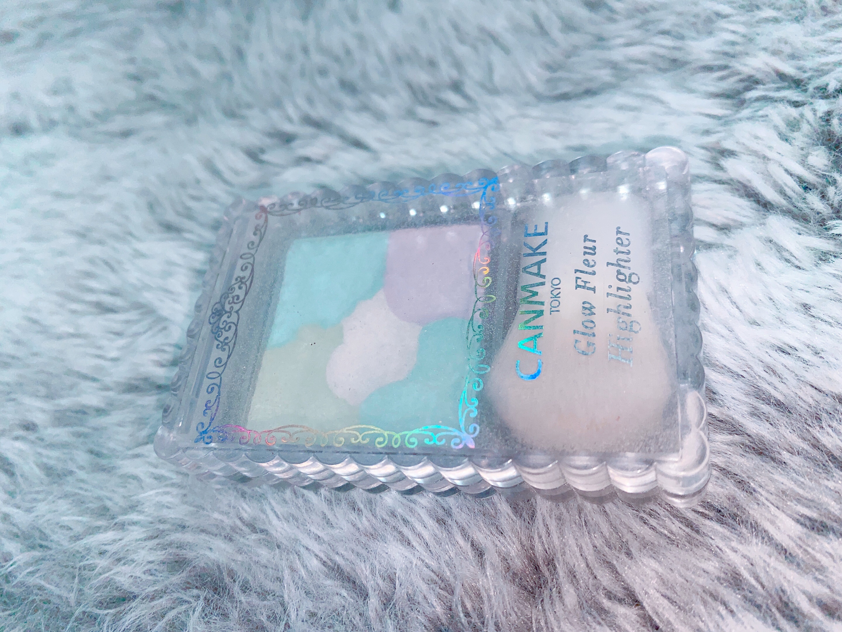 グロウフルールハイライター/キャンメイク/パウダーハイライトを使ったクチコミ（1枚目）