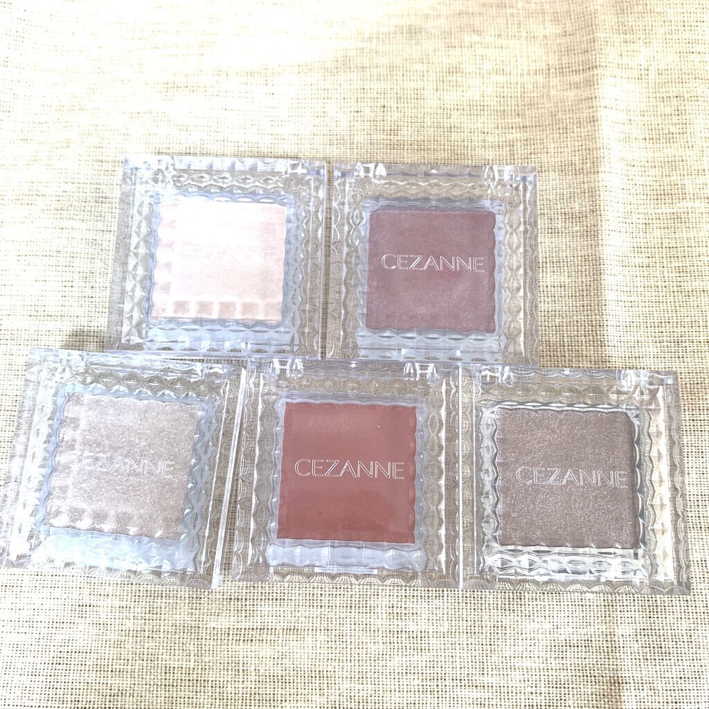シングルカラーアイシャドウ/CEZANNE/単色アイシャドウを使ったクチコミ（2枚目）