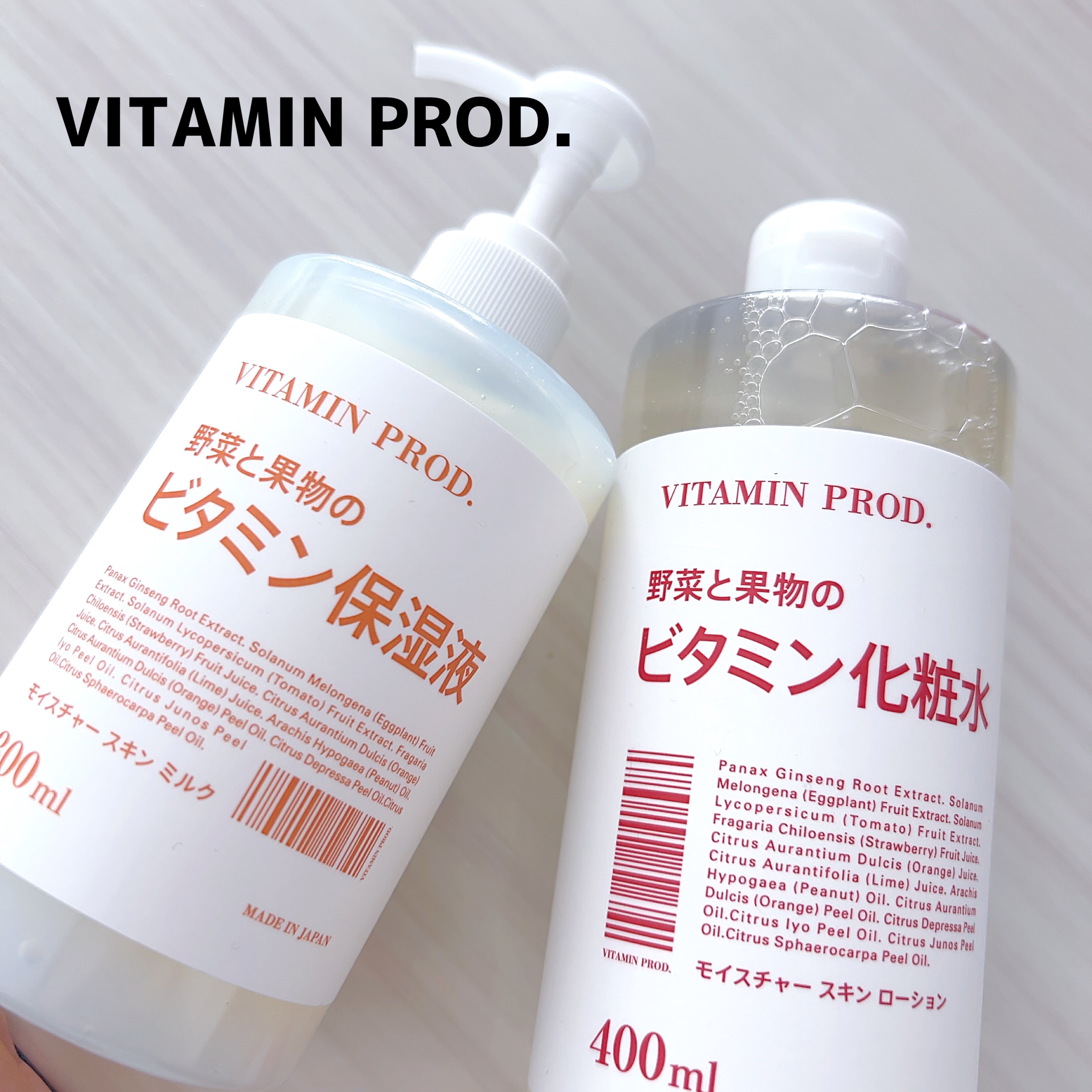 モイスチャースキンローション/VITAMIN PROD./化粧水を使ったクチコミ（1枚目）