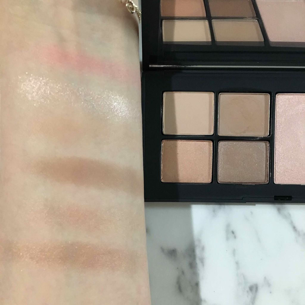 1円 未使用 NARS ロスト イン ラスター フェイスパレット BG417