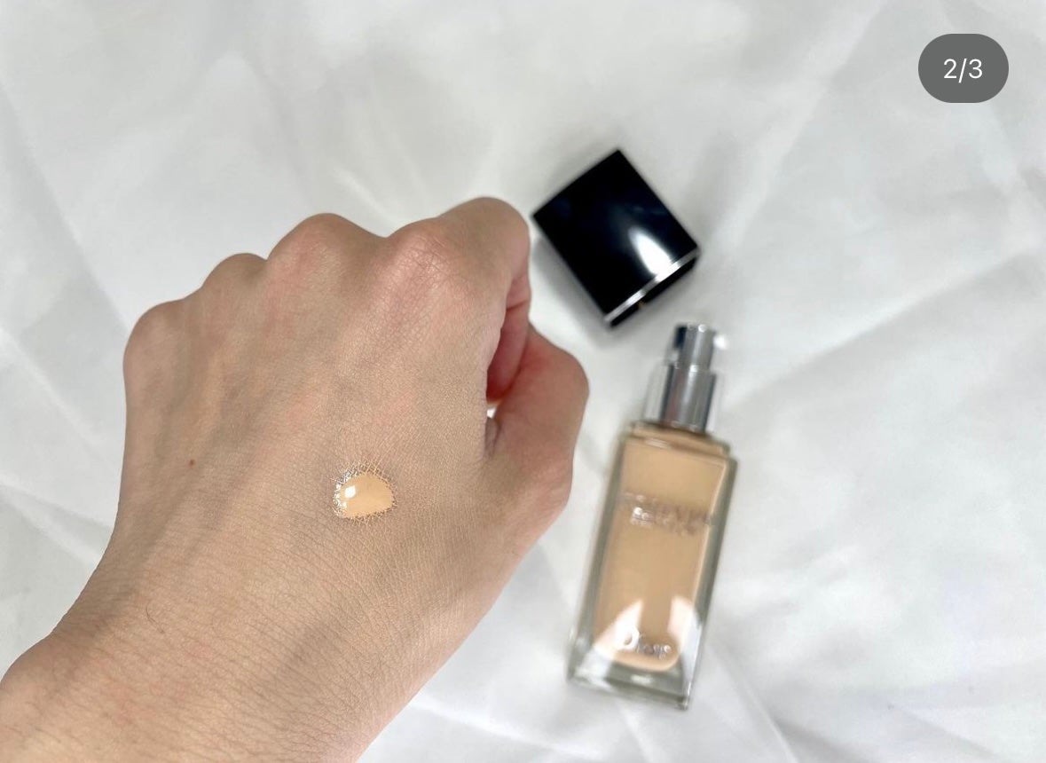 ディオールスキン フォーエヴァー フルイド グロウ/Dior/リキッドファンデーションを使ったクチコミ(2枚目)