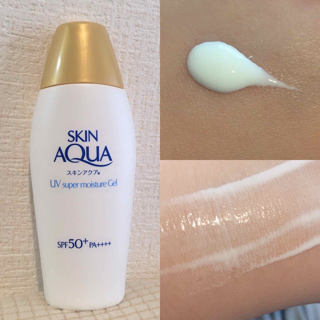 スキンアクア スーパーモイスチャージェル/スキンアクア/日焼け止めジェルを使ったクチコミ(1枚目)