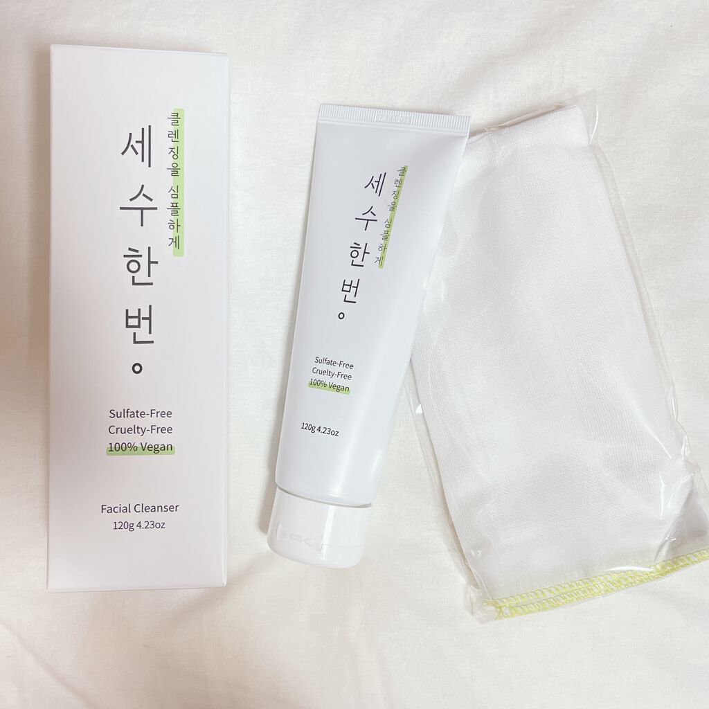 洗顔一回フォームクレンザー/simply works/洗顔フォームを使ったクチコミ（2枚目）