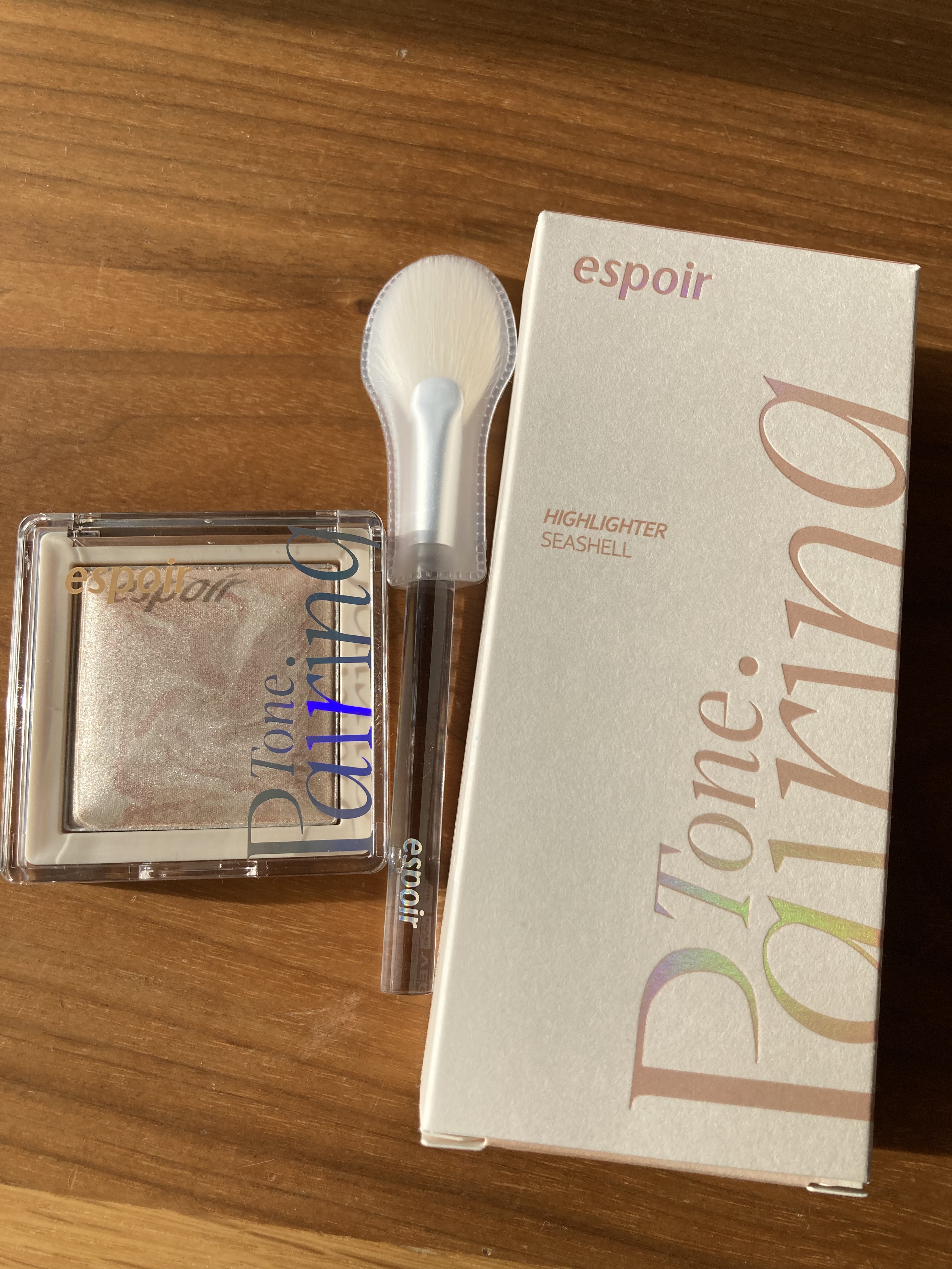 トーンペアリングハイライター 01 シーシェル/espoir/ハイライト・シェーディングを使ったクチコミ（2枚目）
