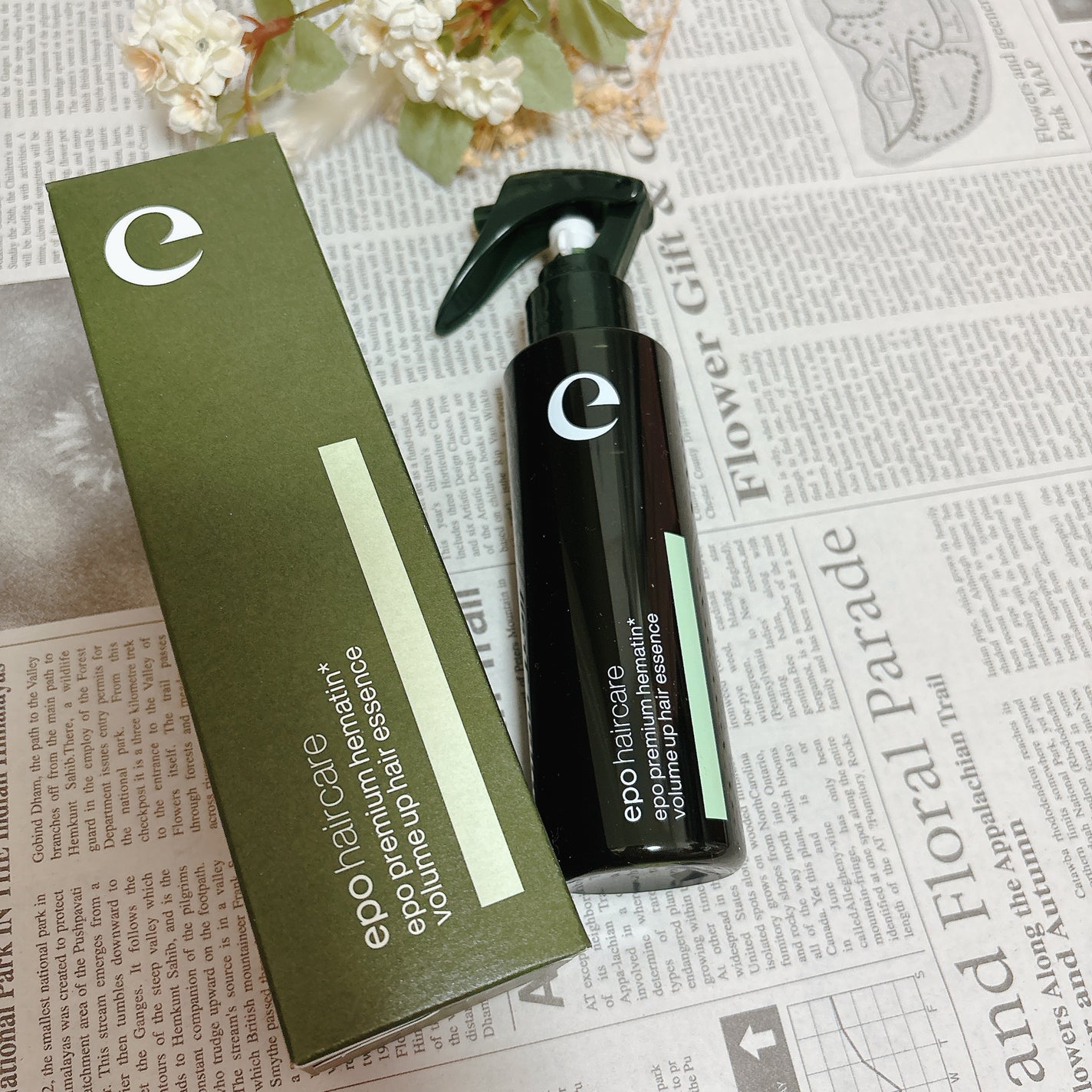 エポプレミアムヘマチン/epo/洗い流すヘアトリートメントを使ったクチコミ(1枚目)