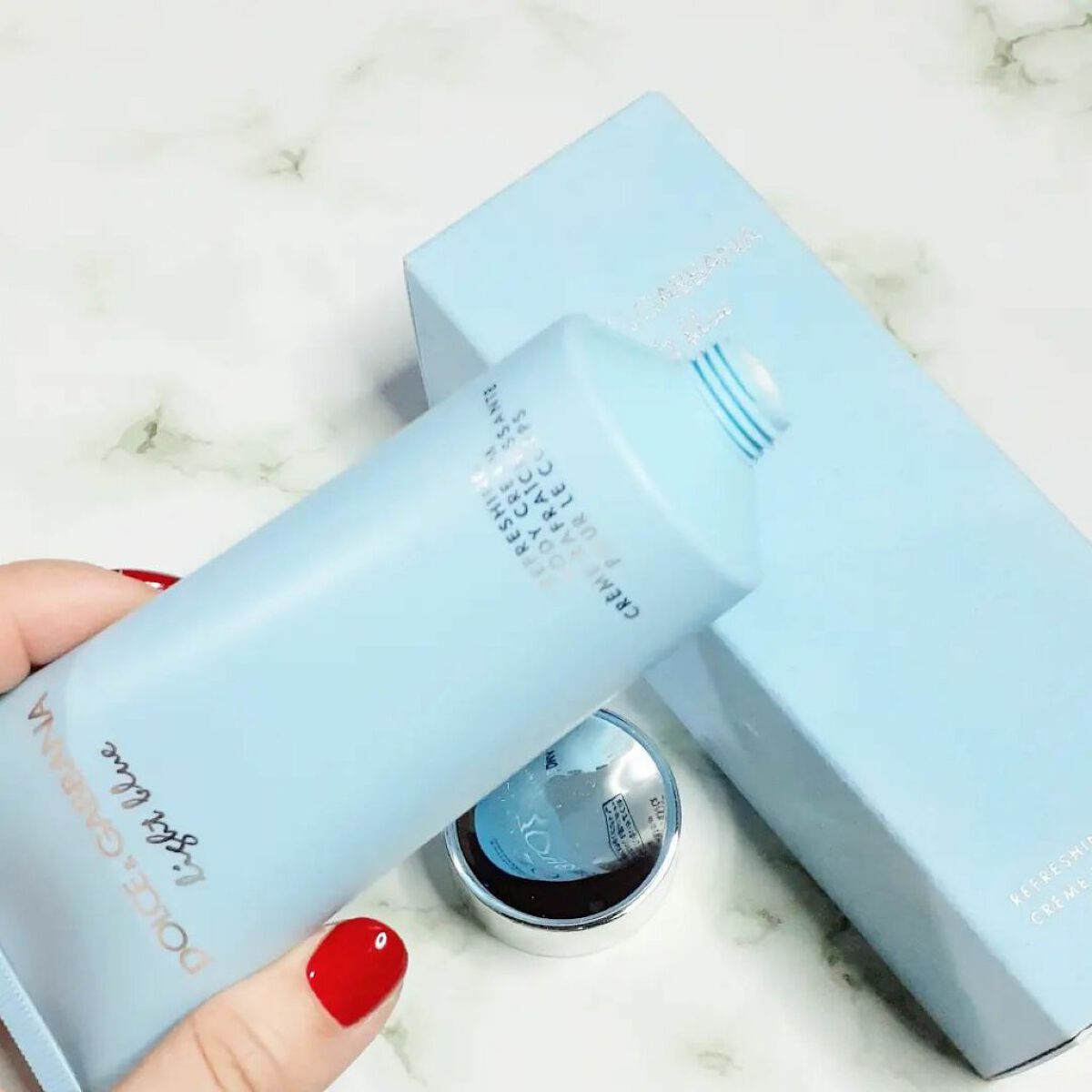 ライトブルー ボディクリーム/DOLCE&GABBANA BEAUTY/ボディクリームを使ったクチコミ（2枚目）