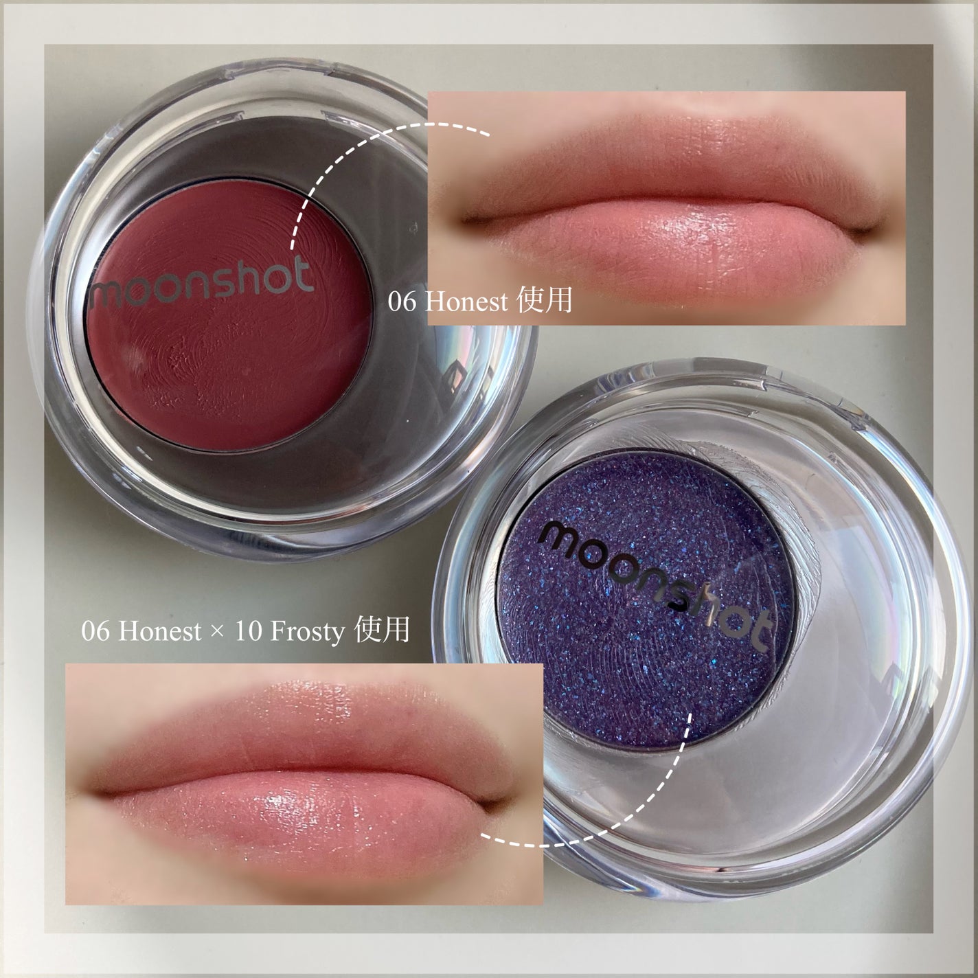 メルティングムードリップ&チーク/moonshot/ジェル・クリームチークを使ったクチコミ(3枚目)