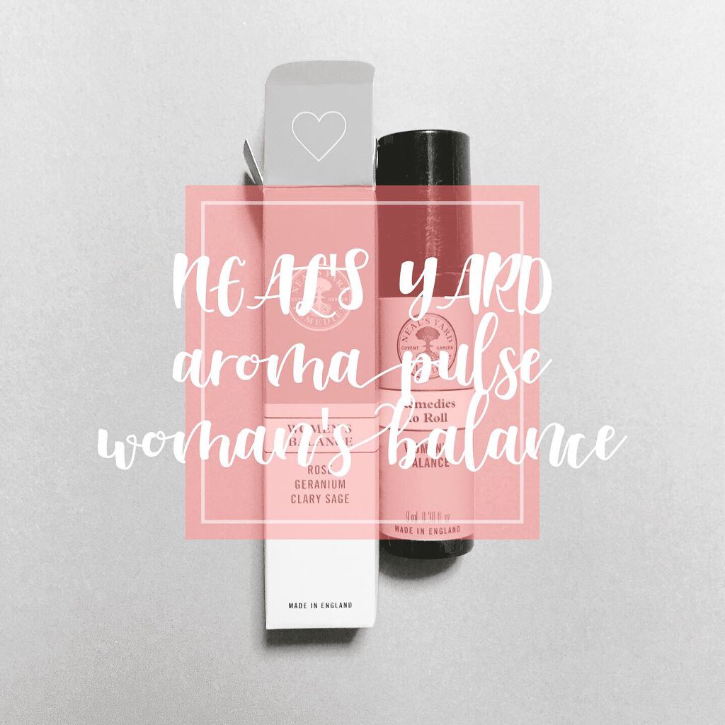 アロマパルス ウーマンズバランス/ニールズヤード レメディーズ/香水(レディース)を使ったクチコミ(1枚目)