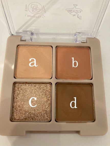 NOTONE  Peach Blush Toast cafe eye palette /Sonomama FRUIT/アイシャドウパレットを使ったクチコミ(3枚目)
