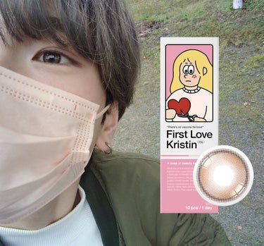 First Love Kristen/Hapa kristin/カラーコンタクトレンズを使ったクチコミ（1枚目）