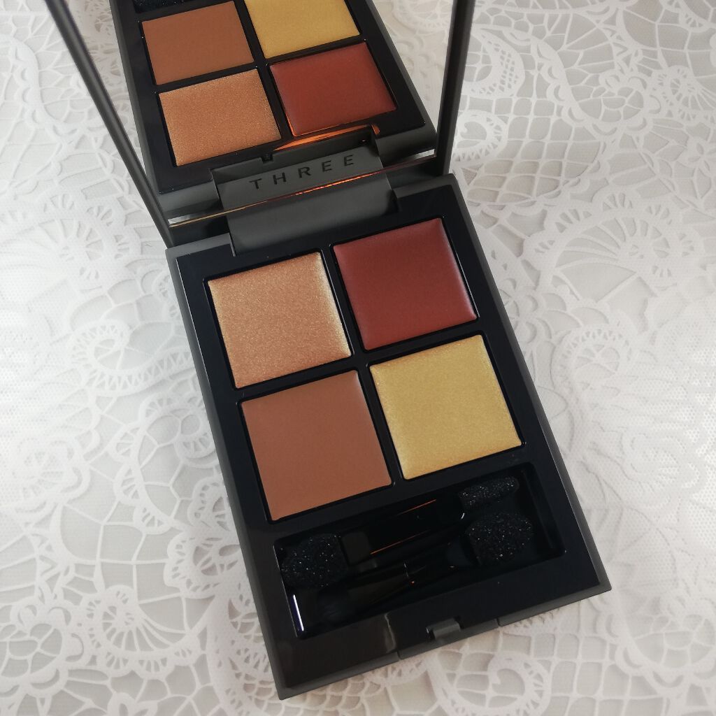 ディメンショナルビジョンアイパレットアリー/THREE/ジェル・クリームアイシャドウを使ったクチコミ(1枚目)