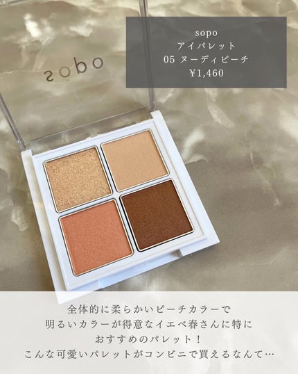 アイパレット/sopo/アイシャドウパレットを使ったクチコミ(3枚目)