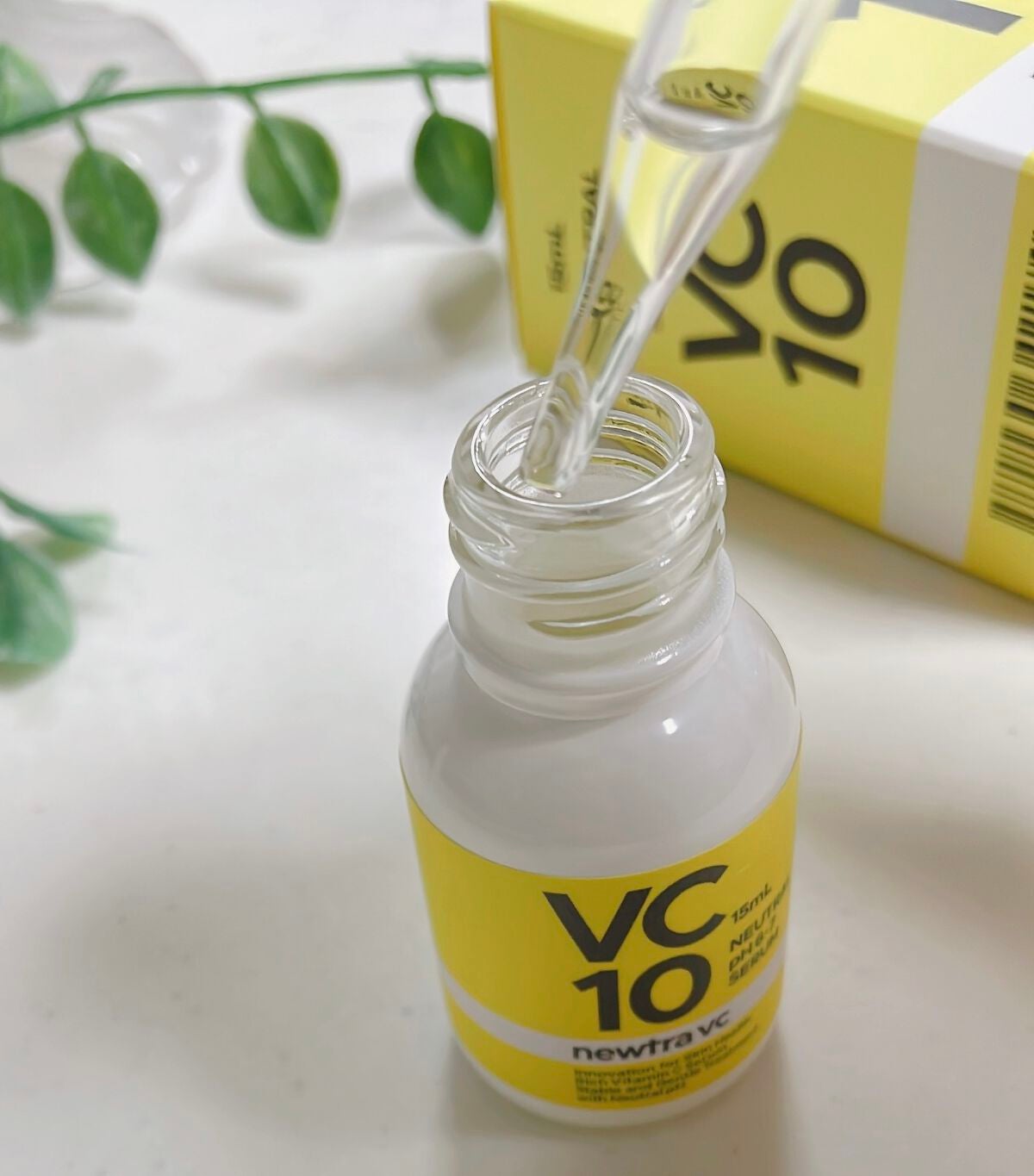 newtra VC 10 SERUM/newtra vc/美容液を使ったクチコミ(2枚目)