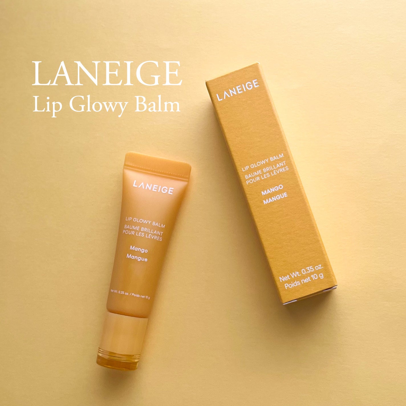 リップグロウィバーム/LANEIGE/リップバームを使ったクチコミ(1枚目)