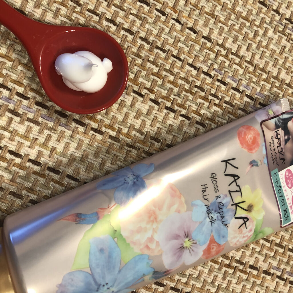 カイカ グロス＆リペア へアマスク/KAIKA/ヘアマスク・ヘアパックを使ったクチコミ（2枚目）