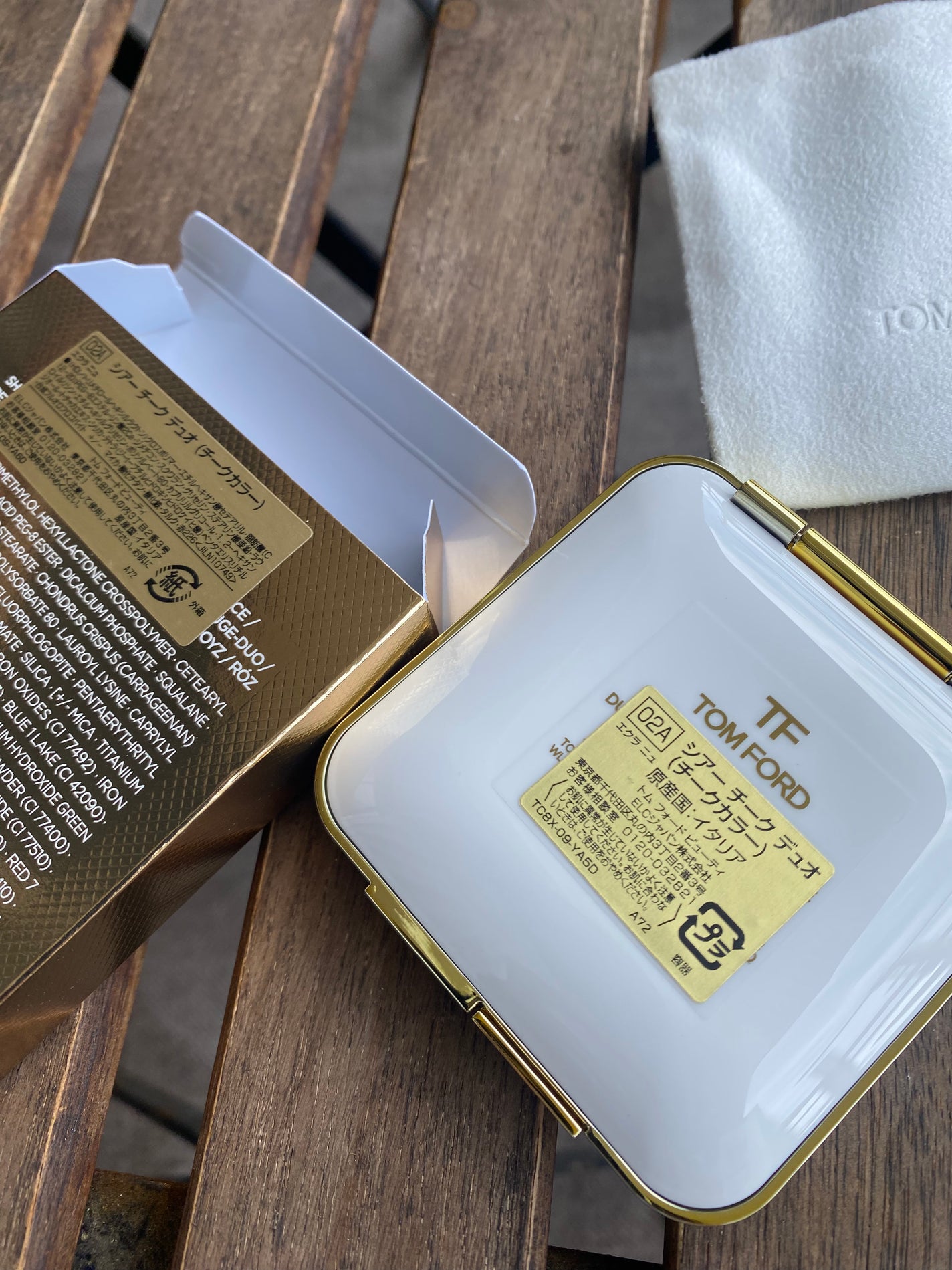 シアーチークデュオ/TOM FORD BEAUTY/パウダーチークを使ったクチコミ(3枚目)