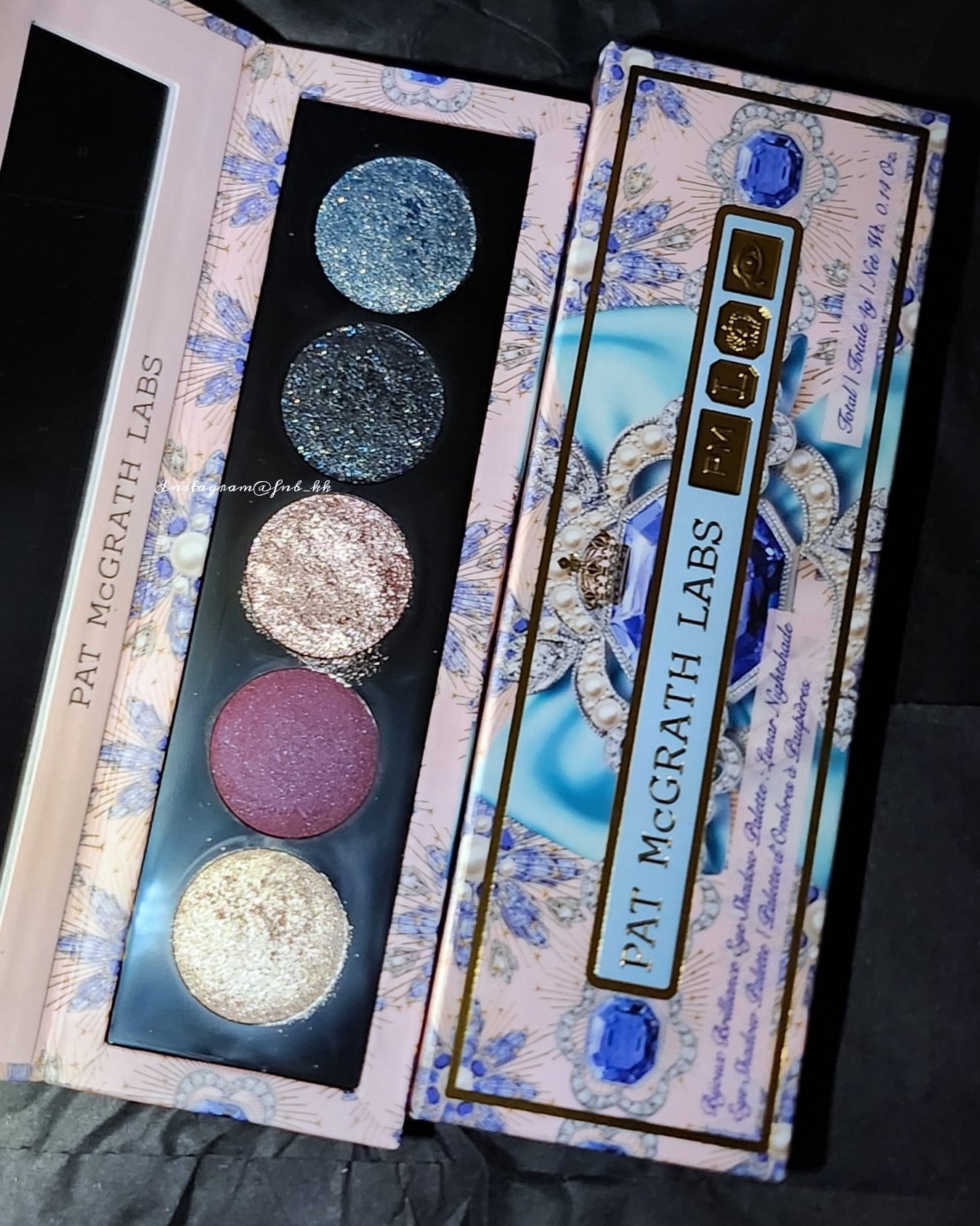 PAT McGRATH LABS Bijoux Brilliance Eye Shadow Paletteのクチコミ「[動画/スウォッチあり]
PAT McGRATH LABS
Bijoux Brilliance.....」（2枚目）