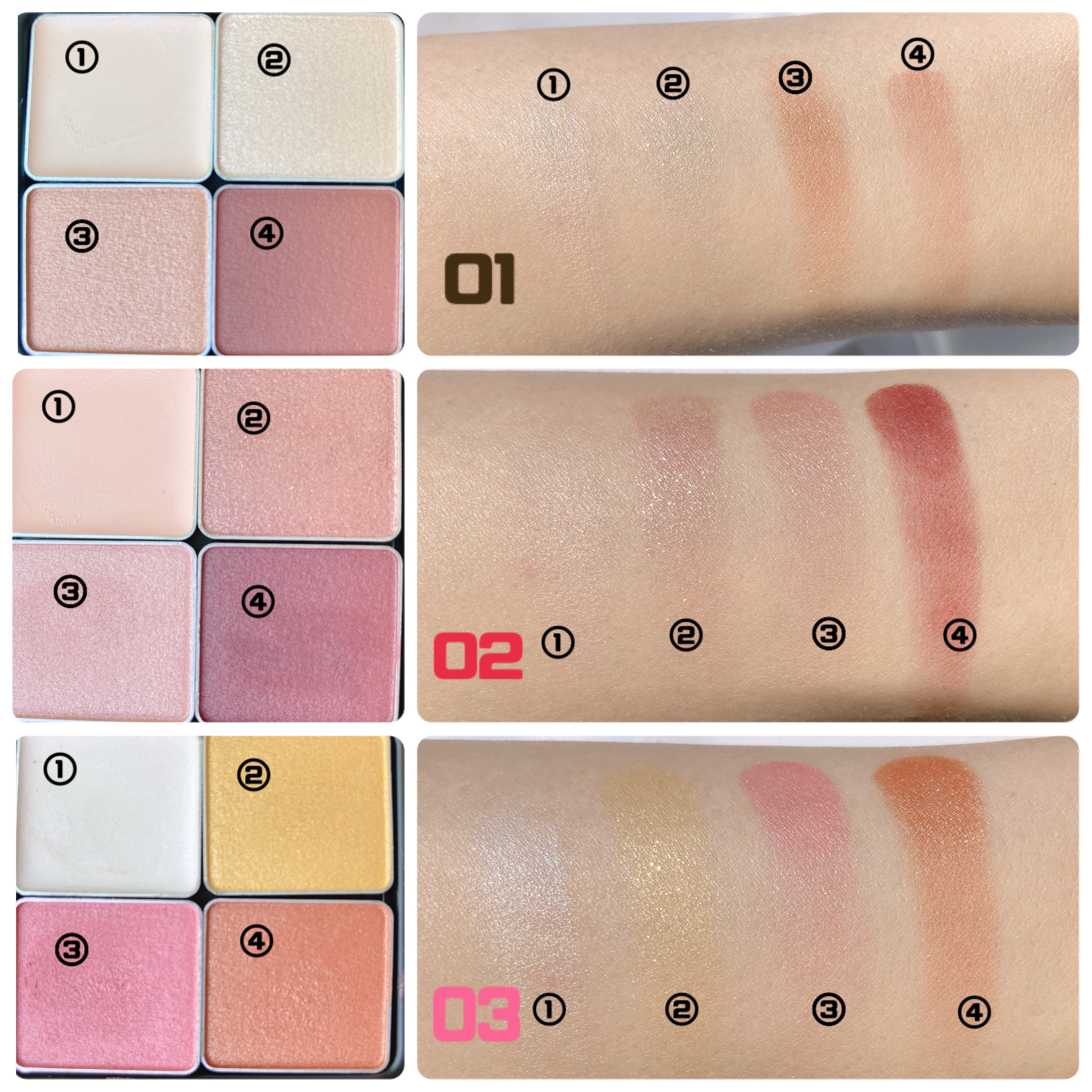 B.A 3Dオアシス ブラッシュ 03 ノーブルベージュ/B.A/パウダーチークを使ったクチコミ（2枚目）