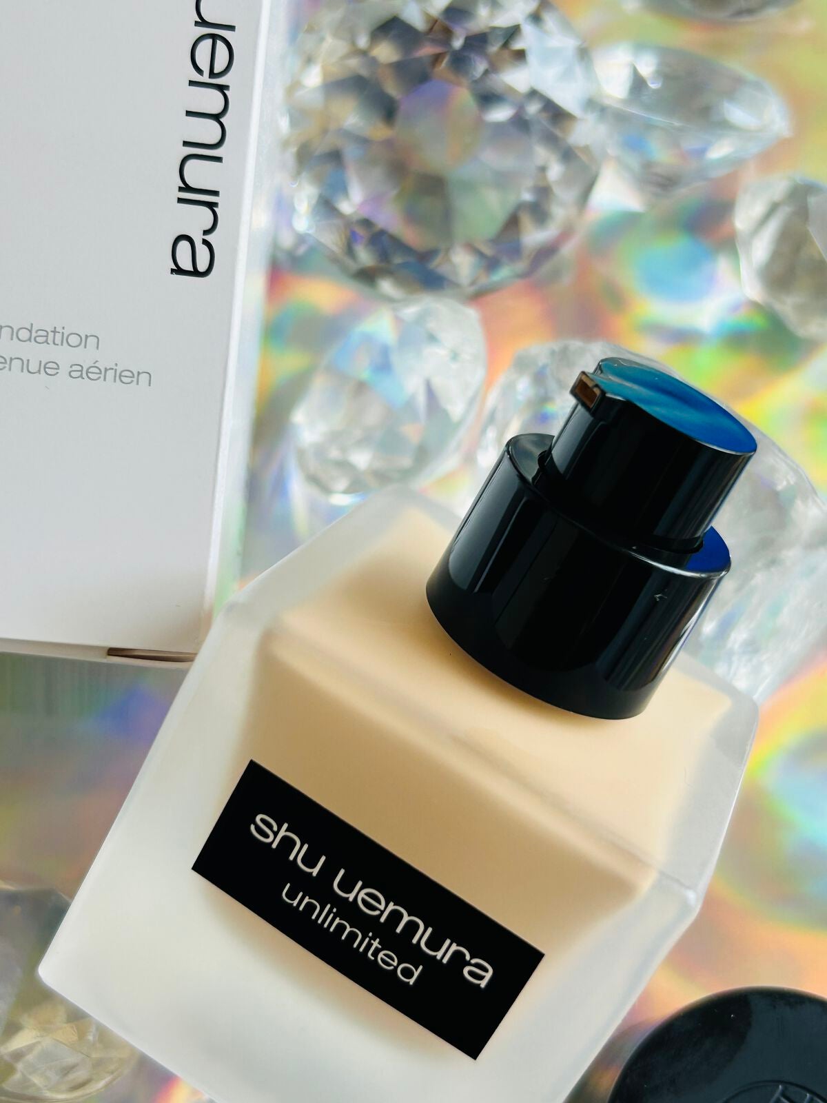 (旧)アンリミテッド ラスティング フルイド/shu uemura/リキッドファンデーションを使ったクチコミ(2枚目)