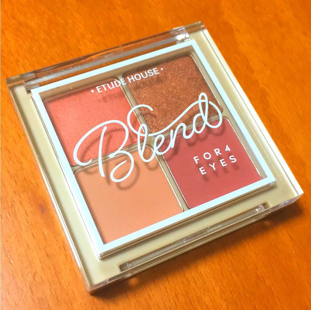 ブレンド フォー アイズ/ETUDE/アイシャドウパレットを使ったクチコミ(1枚目)