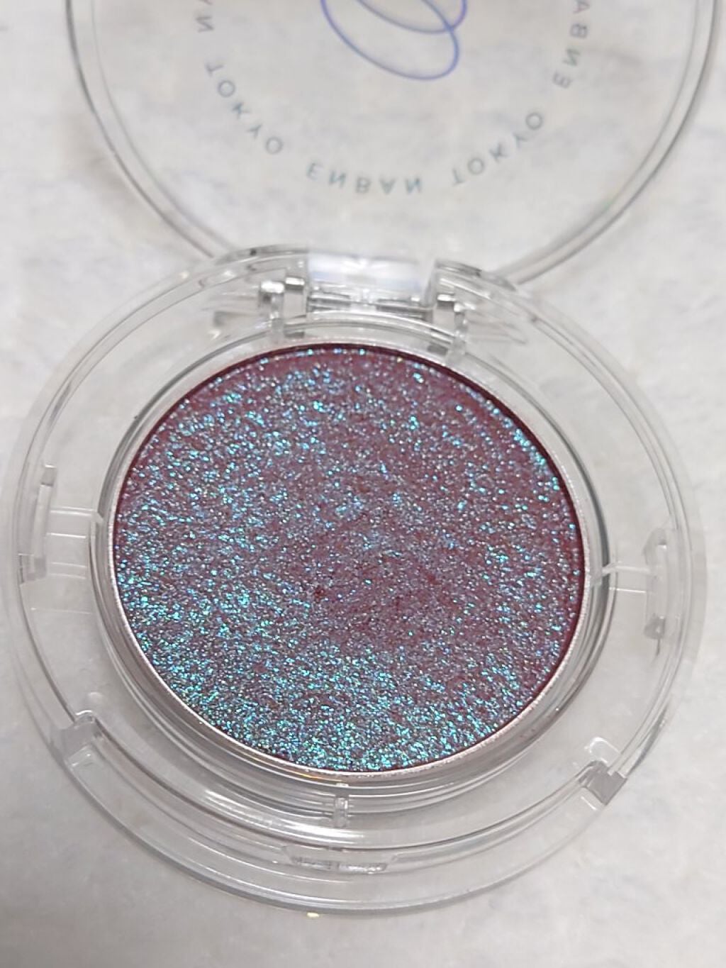 マルチグリッターカラー/ENBAN TOKYO/単色アイシャドウを使ったクチコミ(4枚目)