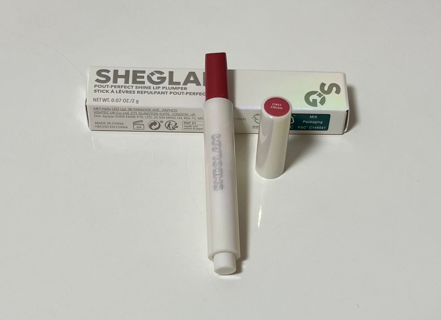 パーフェクトシャインリッププランパー/SHEGLAM/リッププランパーを使ったクチコミ(2枚目)