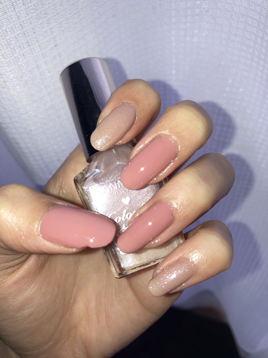 ジェルボリュームトップコート/キャンメイク/ネイルトップコートを使ったクチコミ（2枚目）