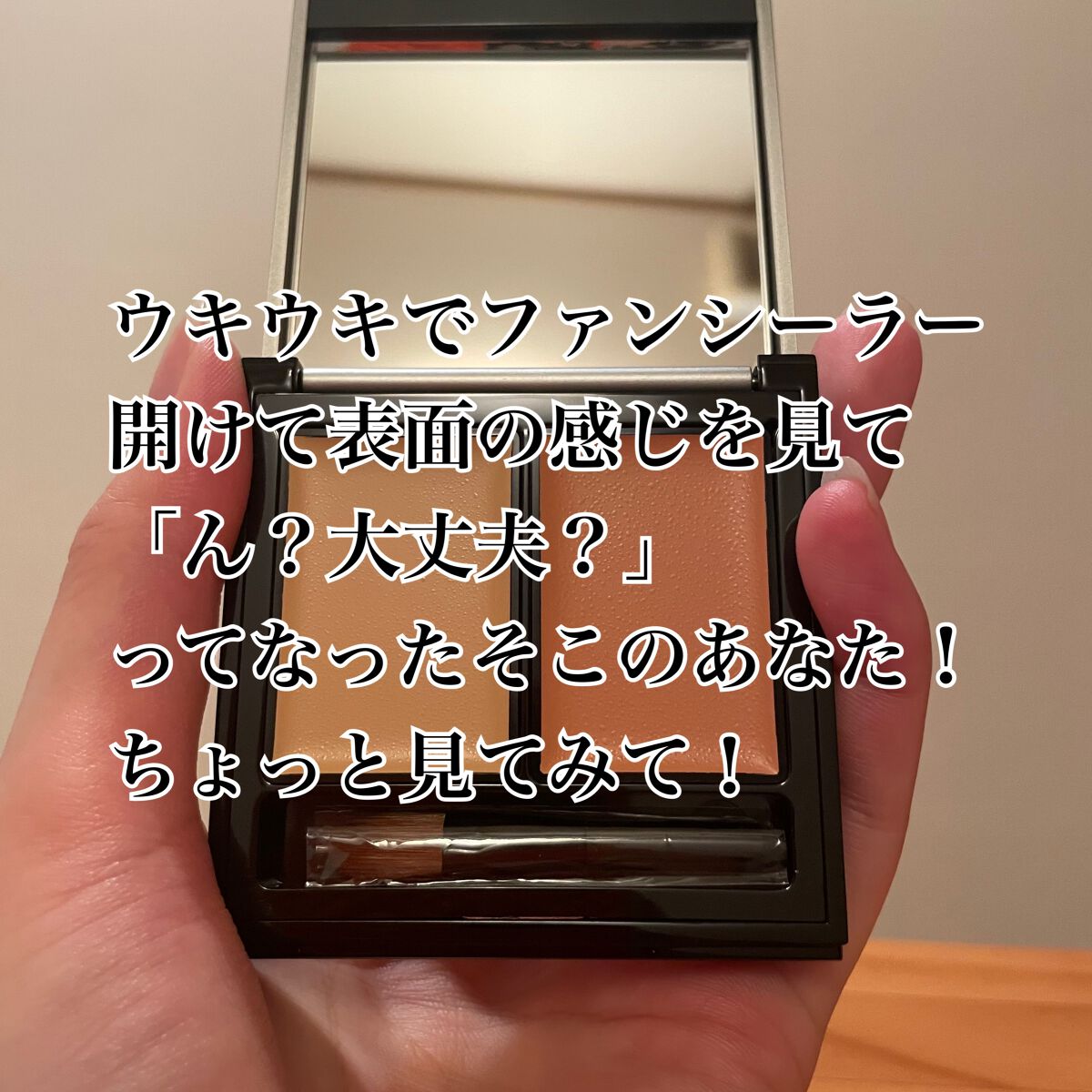 &amp;be ファンシーラー/＆be/パレットコンシーラーを使ったクチコミ（1枚目）