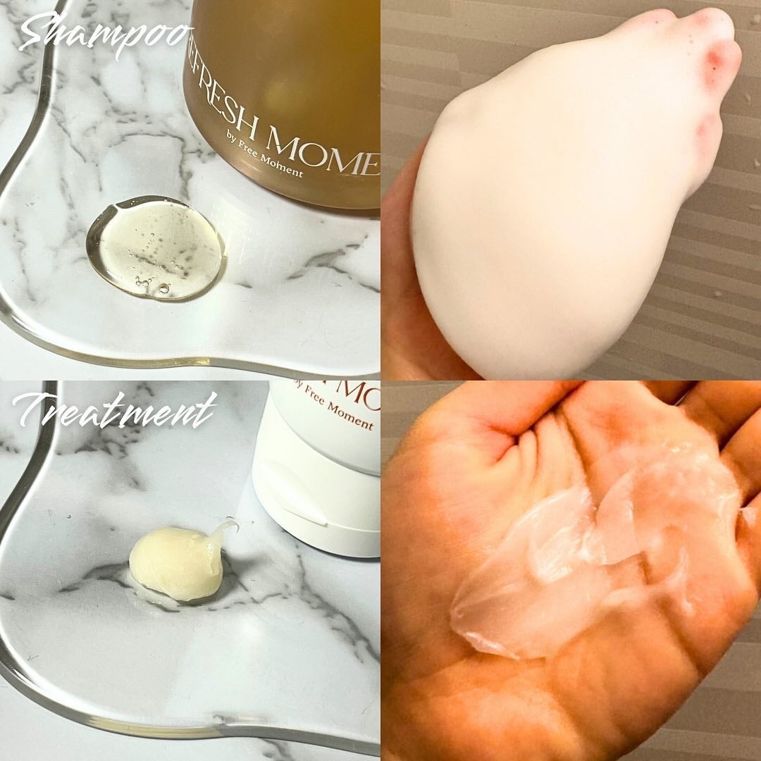 リフレッシュモーメントパフュームシャンプー/トリートメント Fig Fog/Free Moment /市販シャンプーを使ったクチコミ(2枚目)