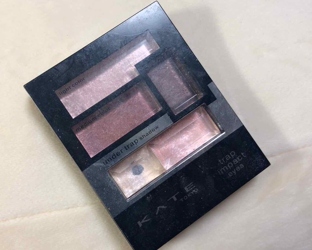 トラップインパクトアイズ/KATE/アイシャドウパレットを使ったクチコミ(3枚目)