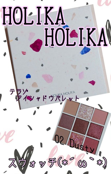 TERRAZZO Shadow palette/HOLIKA HOLIKA/アイシャドウパレットを使ったクチコミ(1枚目)