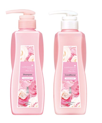 サムライウーマン ホワイトローズ シャンプー スムースモイスト/コンディショナー スムースモイスト