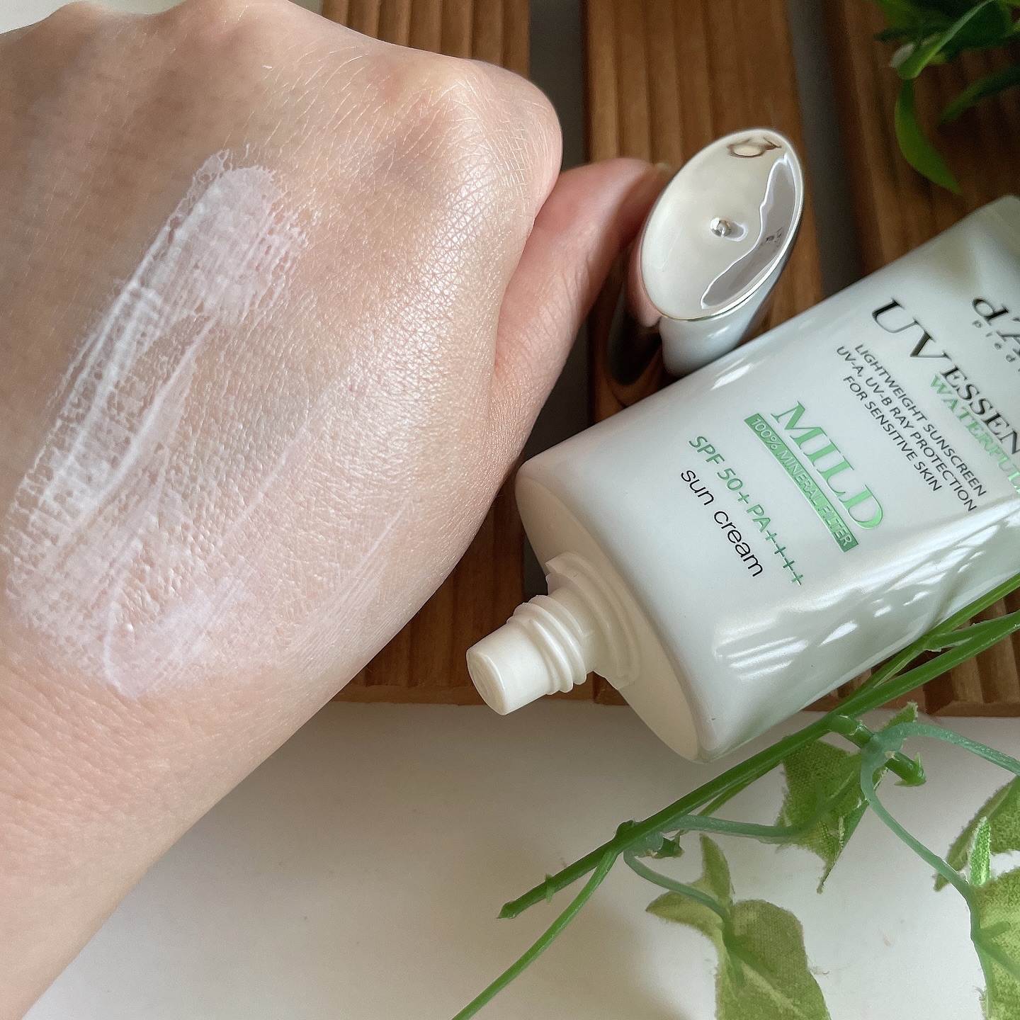 ダルバ ウォータフル エッセンス サンクリーム/ダルバ/日焼け止めクリームを使ったクチコミ（3枚目）