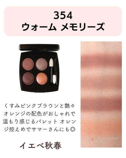 レ キャトル オンブル/CHANEL/アイシャドウパレットを使ったクチコミ(7枚目)