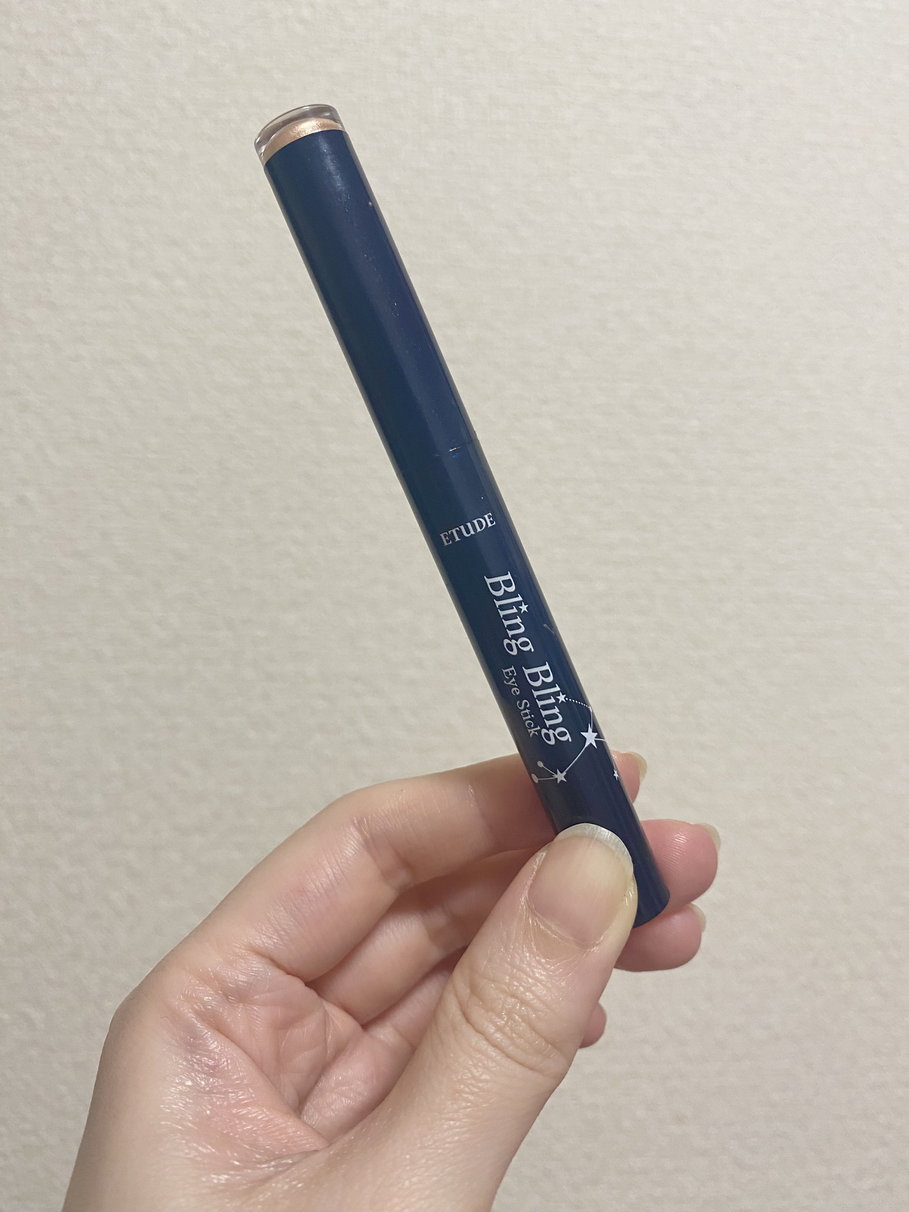 キラキラ アイシャドウ/ETUDE/スティックアイシャドウを使ったクチコミ（1枚目）