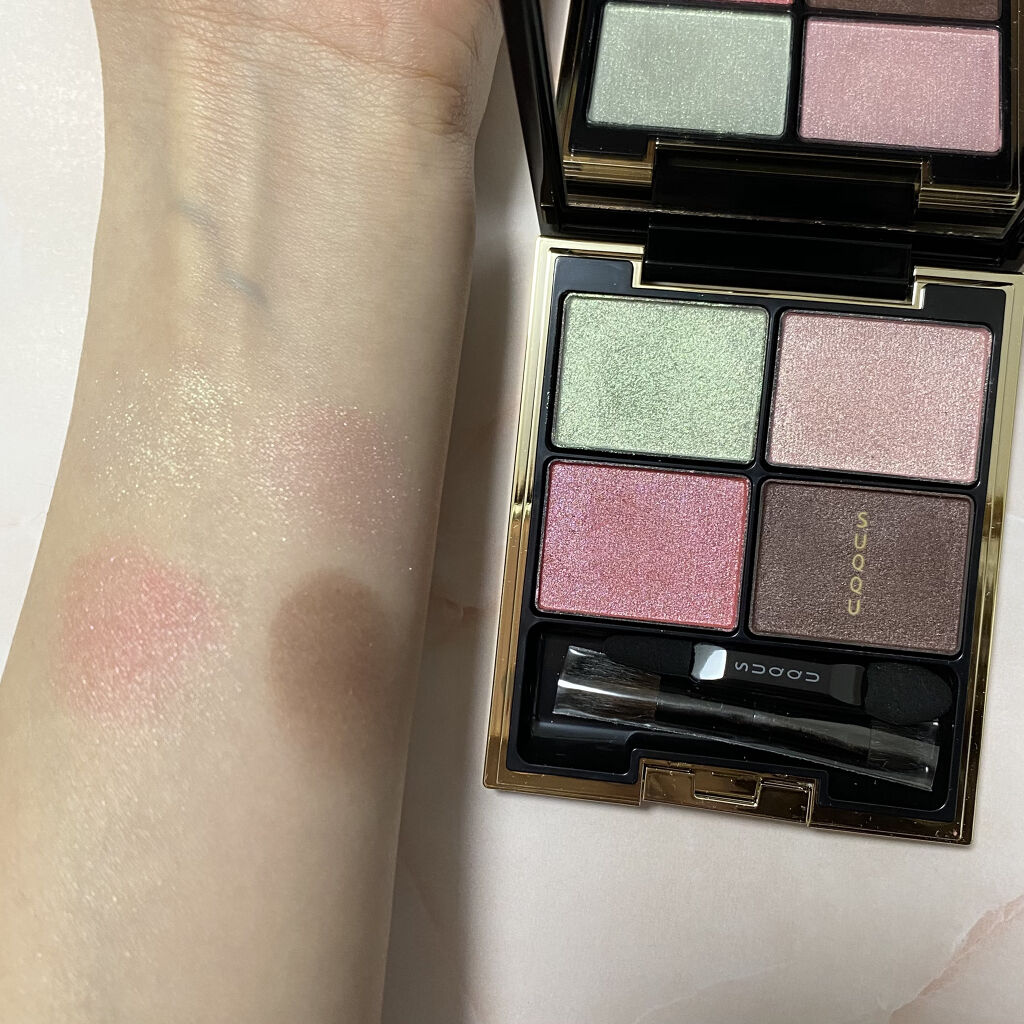 デザイニング カラー アイズ/SUQQU/アイシャドウパレットを使ったクチコミ（3枚目）