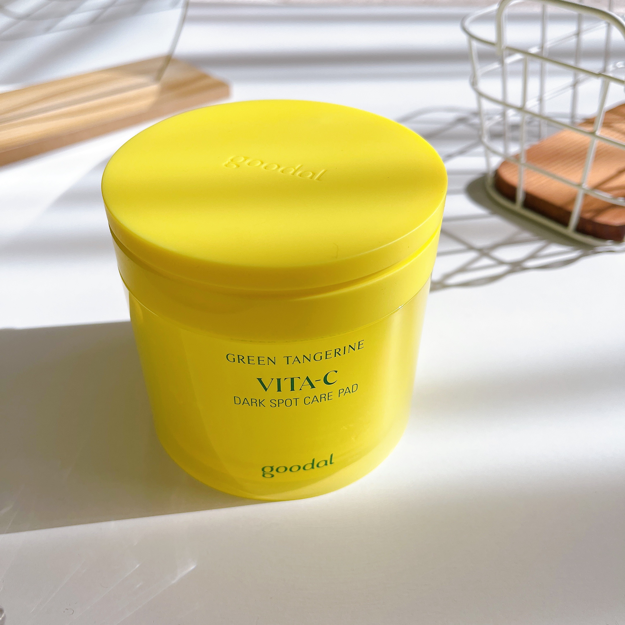 グリーンタンジェリン ビタC ダークスポットケアセラム/goodal/美容液を使ったクチコミ（2枚目）