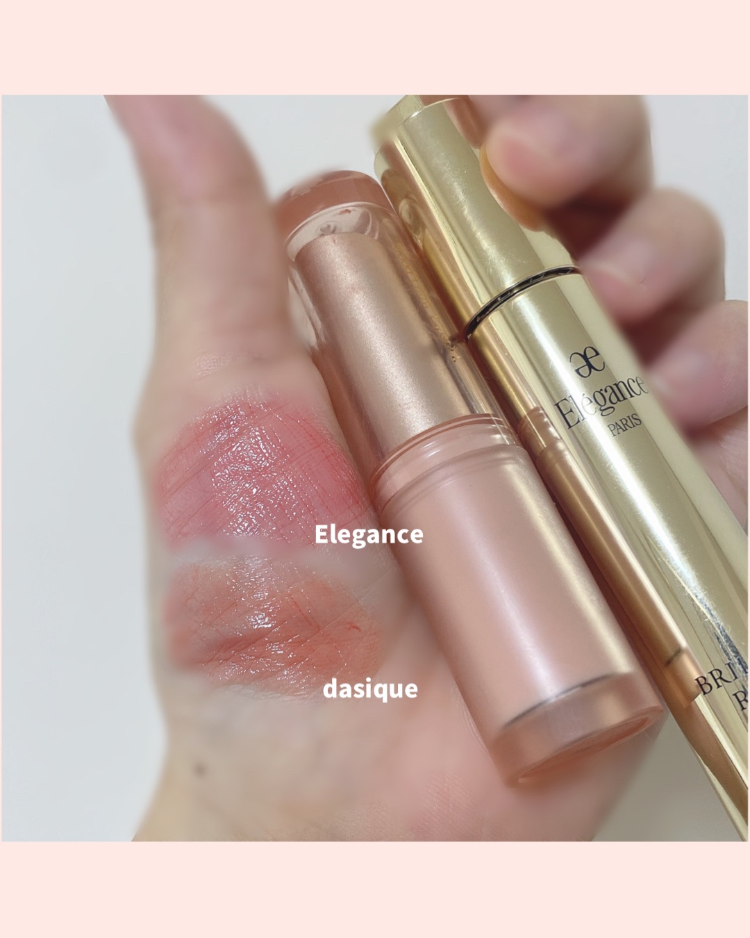 エレガンス ブリリアント ルージュ ビジュー/Elégance/リップグロスを使ったクチコミ（3枚目）