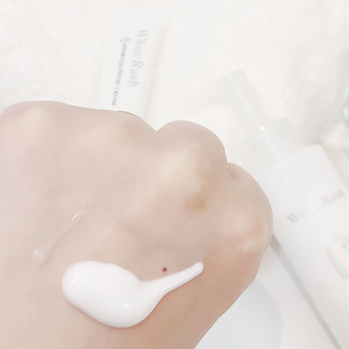 WHITENING EMULSION（美白乳液）/White Rush/乳液を使ったクチコミ（2枚目）