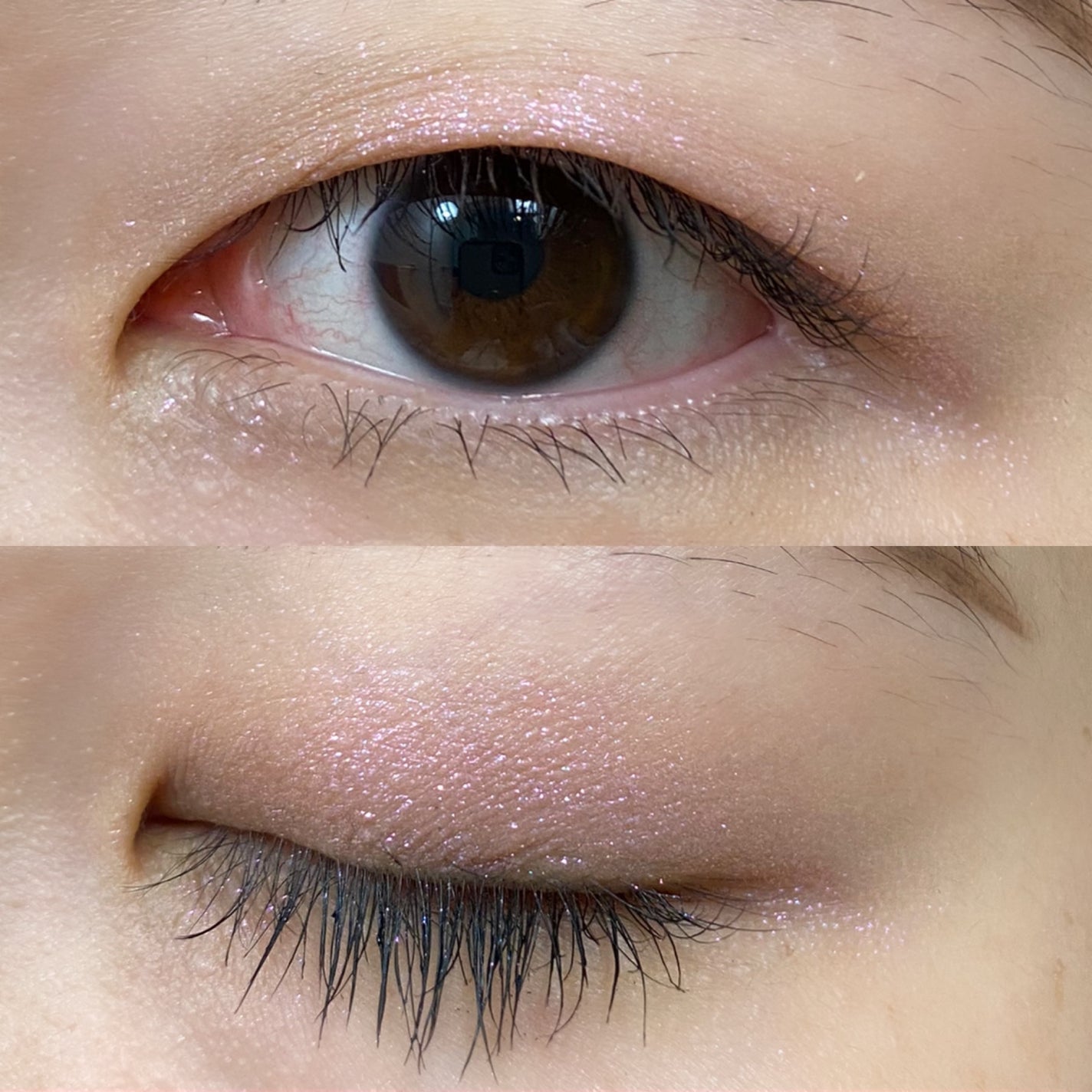 マルチグリッターカラー/ENBAN TOKYO/単色アイシャドウを使ったクチコミ(5枚目)