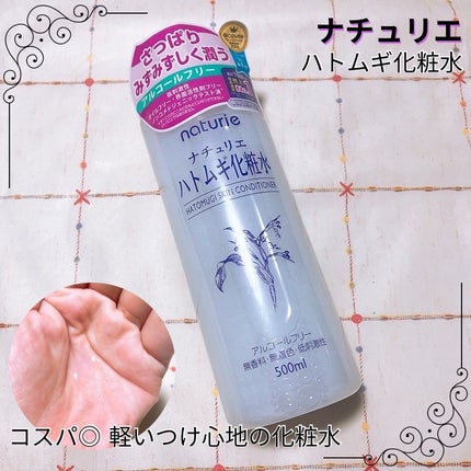ハトムギ化粧水(ナチュリエ スキンコンディショナー R )/ナチュリエ/化粧水を使ったクチコミ(1枚目)