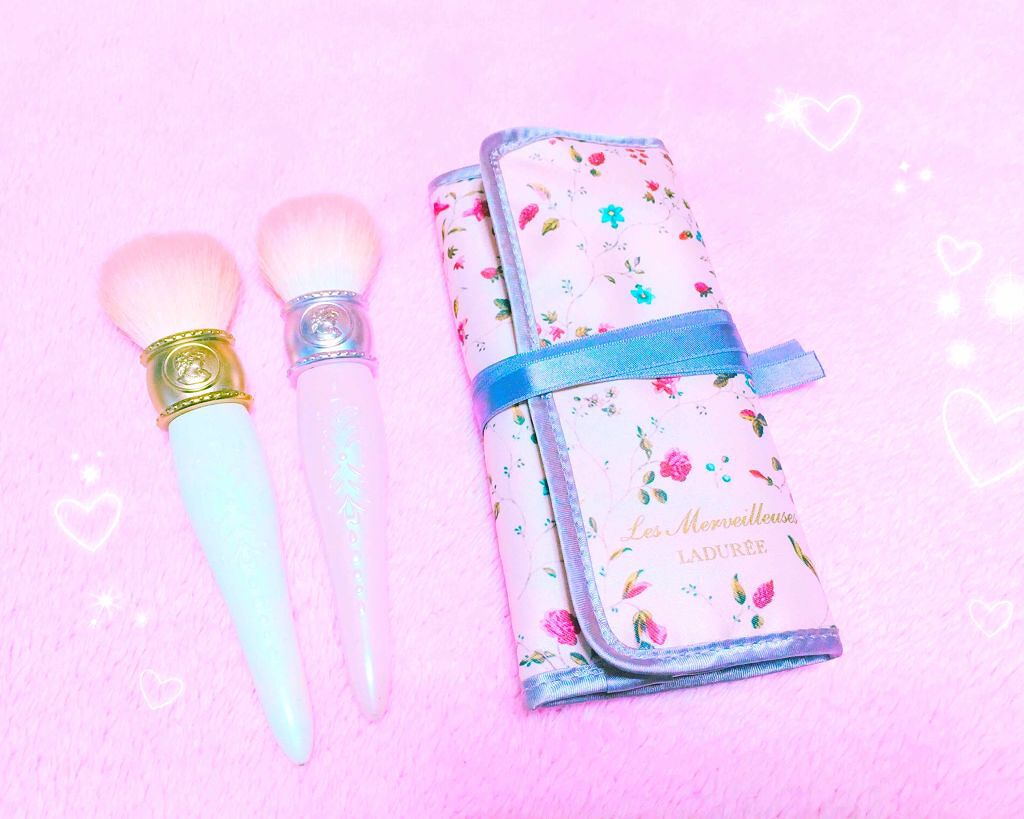 チーク ブラッシュ/レ・メルヴェイユーズ ラデュレ/メイクブラシを使ったクチコミ(1枚目)