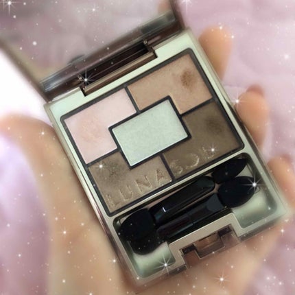 スパークリングアイズ/LUNASOL/アイシャドウパレットを使ったクチコミ(1枚目)